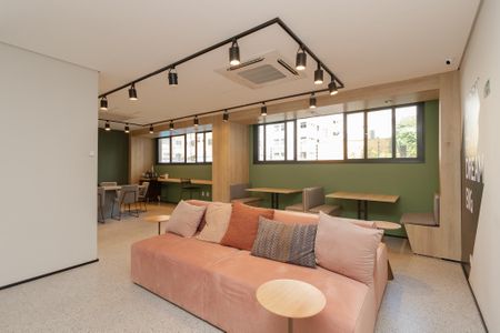 Studio para alugar com 25m², 1 quarto e sem vagaCoworking