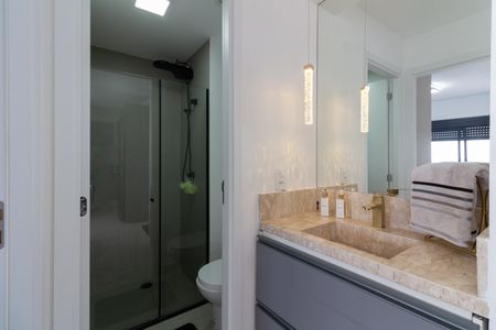 Apartamento para alugar com 41m², 2 quartos e sem vaga Apartamento para alugar com 41m², 2 quartos e sem vagaBanheiro