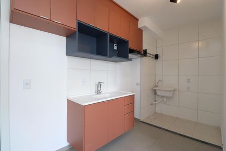 Apartamento à venda com 35m², 2 quartos e sem vagaCozinha e Área de Serviço