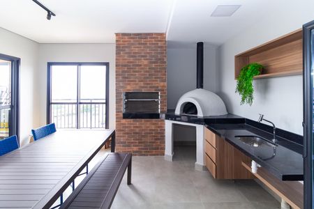 Apartamento para alugar com 37m², 2 quartos e sem vagaÁrea comum - Churrasqueira