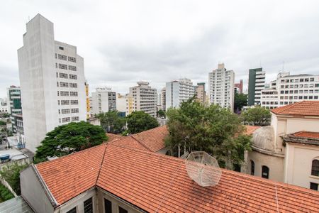 Studio para alugar com 34m², 1 quarto e sem vagaVista da varanda