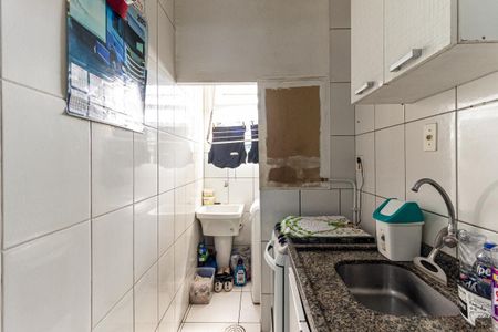 Studio à venda com 52m², 1 quarto e sem vagaCozinha