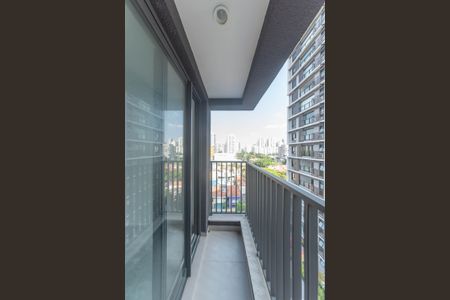 Studio à venda com 24m², 1 quarto e sem vagaVaranda