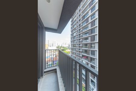 Studio à venda com 24m², 1 quarto e sem vagaVaranda