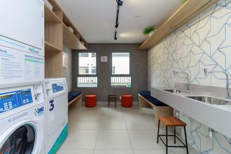 Apartamento para alugar com 29m², 1 quarto e sem vaga Apartamento para alugar com 29m², 1 quarto e sem vagaLavanderia