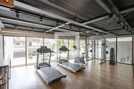 Studio à venda com 29m², 1 quarto e sem vaga Studio à venda com 29m², 1 quarto e sem vagaÁrea comum - Academia