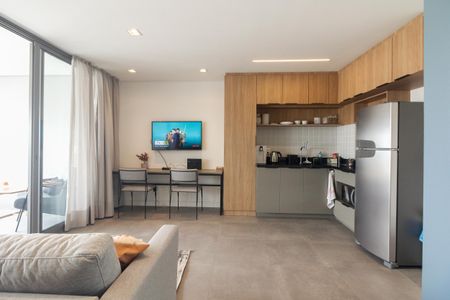 Studio para alugar com 41m², 1 quarto e 1 vaga Studio para alugar com 41m², 1 quarto e 1 vagaStudio - Sala