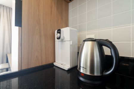 Studio para alugar com 41m², 1 quarto e 1 vaga Studio para alugar com 41m², 1 quarto e 1 vagaCozinha