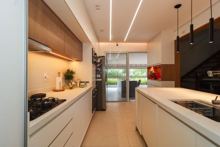 Casa de condomínio para alugar com 157m², 3 quartos e 2 vagasCozinha