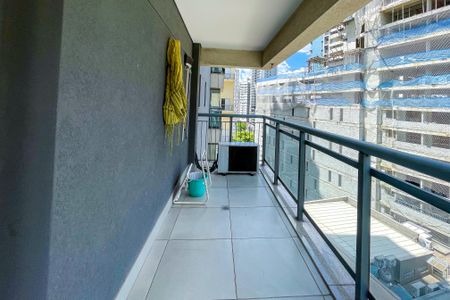 Studio para alugar com 46m², 1 quarto e 1 vagaVaranda