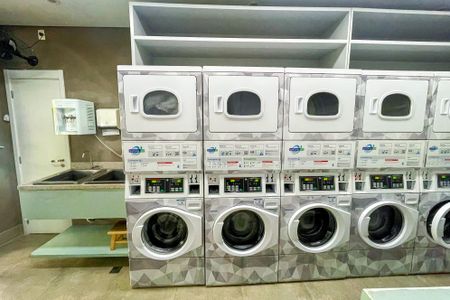 Studio para alugar com 46m², 1 quarto e 1 vagaLavanderia