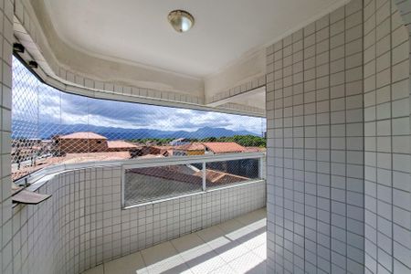 Sacada  de apartamento para alugar com 1 quarto, 69m² em Nova Mirim, Praia Grande