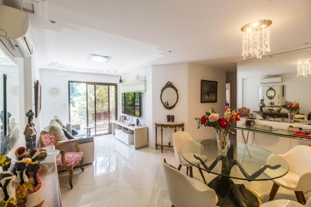 Sala de apartamento à venda com 1 quarto, 100m² em Residencial Oito (alphaville), Santana de Parnaíba