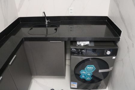 Apartamento para alugar com 34m², 2 quartos e sem vagaCozinha e Área de Serviço