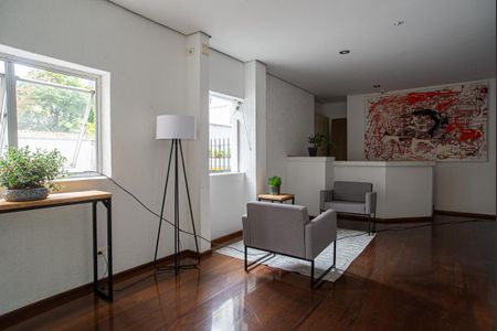 Apartamento para alugar com 38m², 1 quarto e 1 vaga Apartamento para alugar com 38m², 1 quarto e 1 vagaÁrea comum - Hall Social