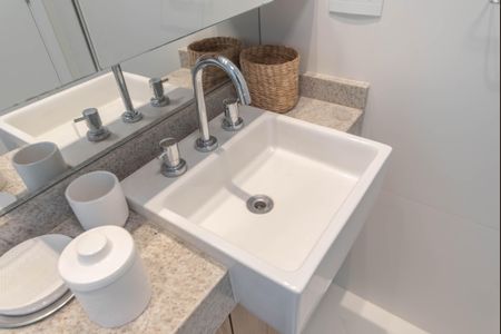 Apartamento à venda com 132m², 2 quartos e 3 vagasBanheiro da Suíte 2