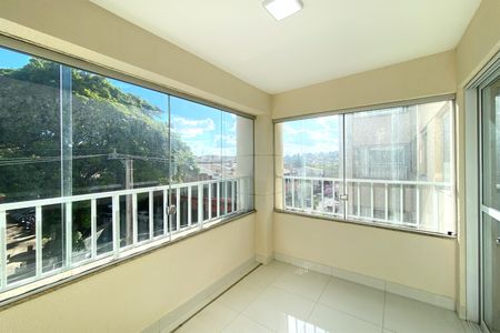 Varanda da Sala de apartamento para alugar com 3 quartos, 75m² em Prado, Belo Horizonte