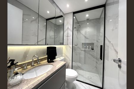 Apartamento à venda com 80m², 2 quartos e 1 vagaBanheiro Corredor