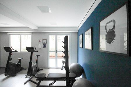 Apartamento à venda com 28m², 1 quarto e sem vaga Apartamento à venda com 28m², 1 quarto e sem vagaÁrea comum - Academia