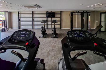 Apartamento à venda com 28m², 1 quarto e sem vaga Apartamento à venda com 28m², 1 quarto e sem vagaAcademia