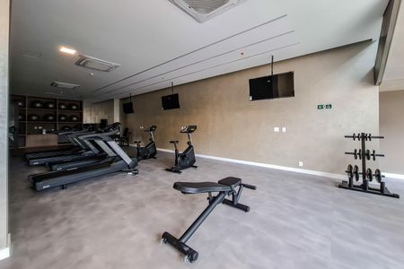 Apartamento à venda com 28m², 1 quarto e sem vaga Apartamento à venda com 28m², 1 quarto e sem vagaAcademia