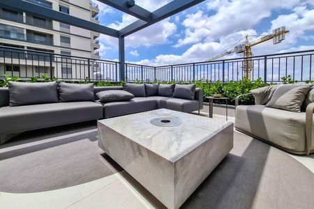 Apartamento à venda com 28m², 1 quarto e sem vaga Apartamento à venda com 28m², 1 quarto e sem vagaTerraço