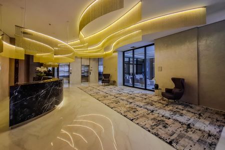 Apartamento à venda com 28m², 1 quarto e sem vaga Apartamento à venda com 28m², 1 quarto e sem vagaHall