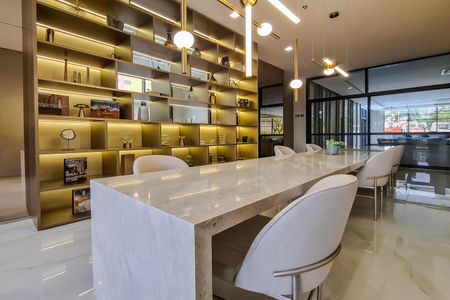 Apartamento à venda com 28m², 1 quarto e sem vaga Apartamento à venda com 28m², 1 quarto e sem vagaCoworking e reunão