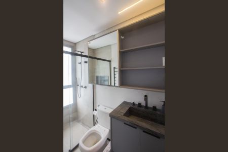 Studio à venda com 76m², 1 quarto e 2 vagasBanheiro