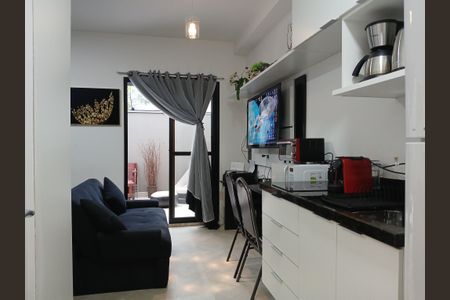 Apartamento para alugar com 34m², 1 quarto e sem vaga Apartamento para alugar com 34m², 1 quarto e sem vagaSala