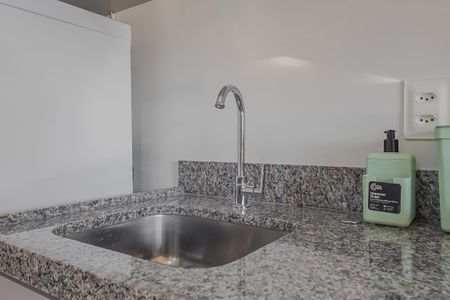 Studio para alugar com 25m², 1 quarto e sem vagaCozinha