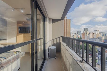 Studio para alugar com 25m², 1 quarto e sem vagaVaranda