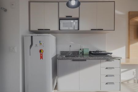 Studio para alugar com 25m², 1 quarto e sem vagaCozinha
