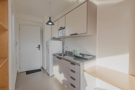 Studio para alugar com 25m², 1 quarto e sem vagaCozinha