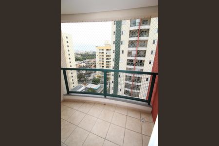 Varanda da Sala de apartamento para alugar com 2 quartos, 67m² em Parque Residencial Aquarius, São José dos Campos