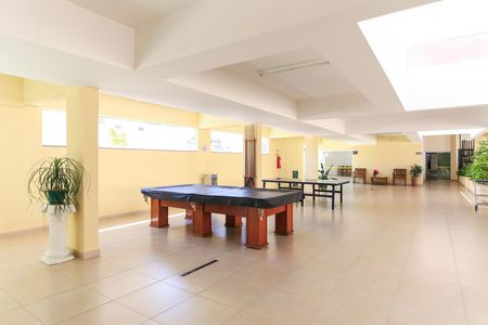 Área comum - Sala de Jogos de apartamento para alugar com 2 quartos, 67m² em Parque Residencial Aquarius, São José dos Campos