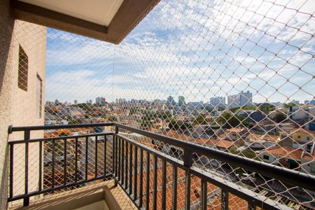 Apartamento à venda com 97m², 3 quartos e 2 vagasVaranda do quarto 1