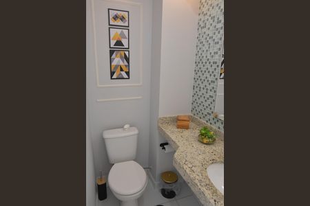 Lavabo de apartamento para alugar com 3 quartos, 131m² em Jardim Ermida I, Jundiaí