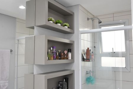 Apartamento à venda com 131m², 3 quartos e 2 vagasBanheiro da Suíte 1