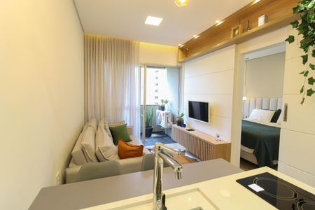 Apartamento para alugar com 35m², 1 quarto e 1 vagaSala/Cozinha