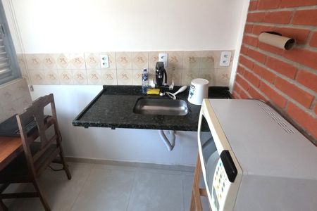 Apartamento para alugar com 25m², 1 quarto e sem vagaCozinha Americana