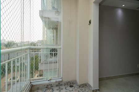 Varanda da Sala de apartamento à venda com 2 quartos, 64m² em Vila Santa Clara, São Paulo