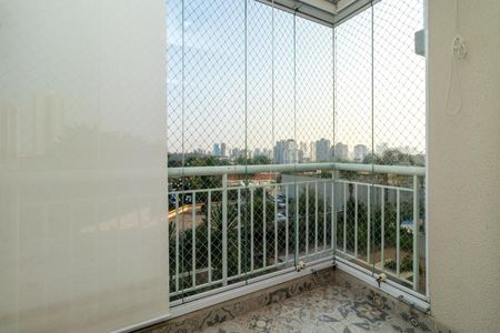 Varanda da Sala de apartamento à venda com 2 quartos, 64m² em Vila Santa Clara, São Paulo