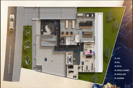 Apartamento à venda com 62m², 2 quartos e 2 vagas
