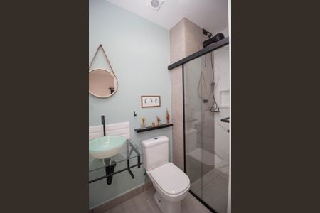 Apartamento para alugar com 31m², 1 quarto e sem vaga Apartamento para alugar com 31m², 1 quarto e sem vagaBanheiro