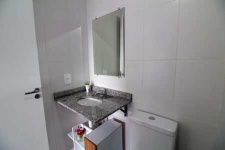 Apartamento para alugar com 27m², 1 quarto e sem vagaBanheiro da Suíte