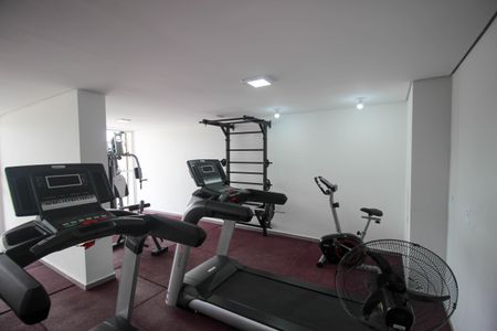 Apartamento para alugar com 63m², 1 quarto e 2 vagas Apartamento para alugar com 63m², 1 quarto e 2 vagasÁrea comum - Academia