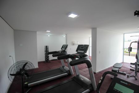 Apartamento para alugar com 63m², 1 quarto e 2 vagas Apartamento para alugar com 63m², 1 quarto e 2 vagasÁrea comum - Academia