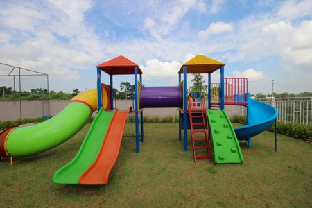 Apartamento para alugar com 63m², 1 quarto e 2 vagas Apartamento para alugar com 63m², 1 quarto e 2 vagasÁrea comum - Playground