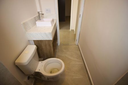 Apartamento para alugar com 63m², 1 quarto e 2 vagas Apartamento para alugar com 63m², 1 quarto e 2 vagasBanheiro